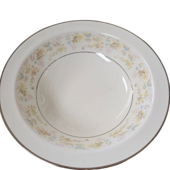 Noritake Ivory China 10" Serving Bowl - Blossom Time Pattern - Picture 1 of 5